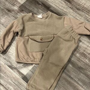 Cat & Jack Tan Sweatpants Comfortable Joggers